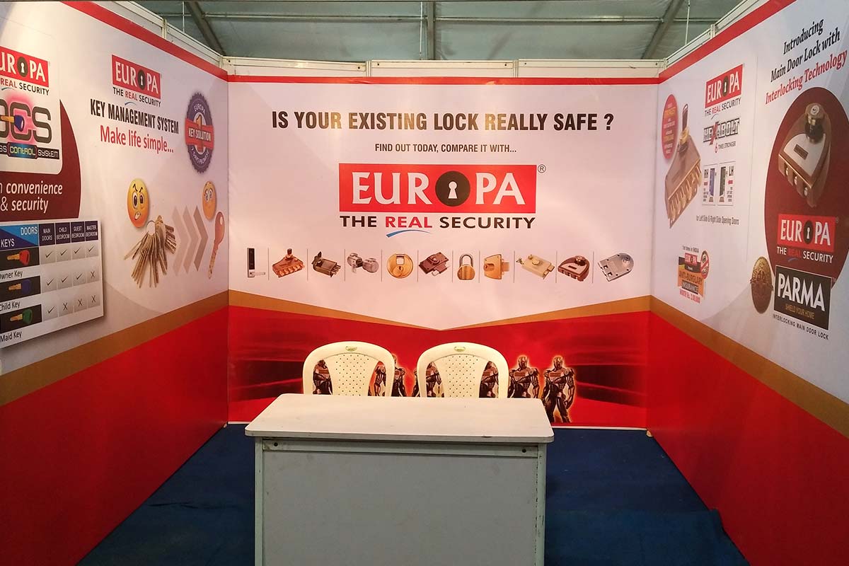 Rachana Exhibition, Nagpur – Nov 2017 - EUROPA Locks